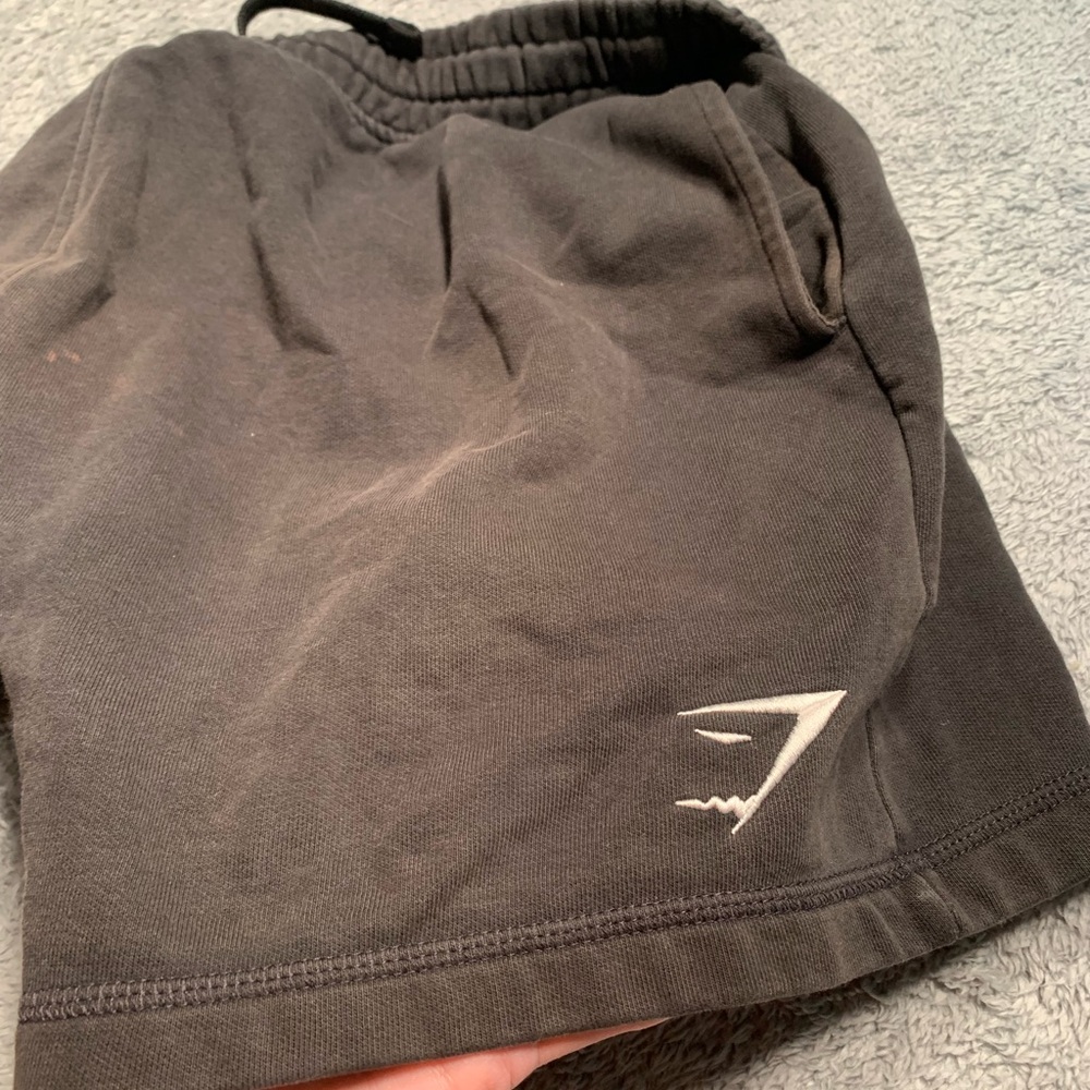 Gymshark crest Black Gym Shorts medium - Picture 12 of 12